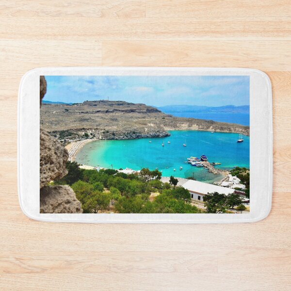 Item preview, Beautiful Turquoise Beach, Santorini, Greece designed and sold by newburyboutique.