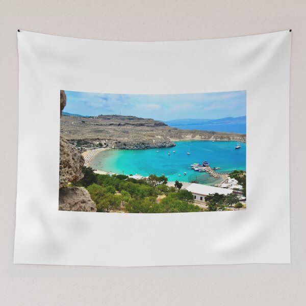 Item preview, Beautiful Turquoise Beach, Santorini, Greece designed and sold by newburyboutique.