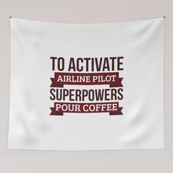 Item preview, Airline pilot gift, To Activate Airline pilot Superpowers Pour Coffee, Gift For Airline pilot Funny Coworker Boss Mug Gift designed and sold by Orange Pieces.