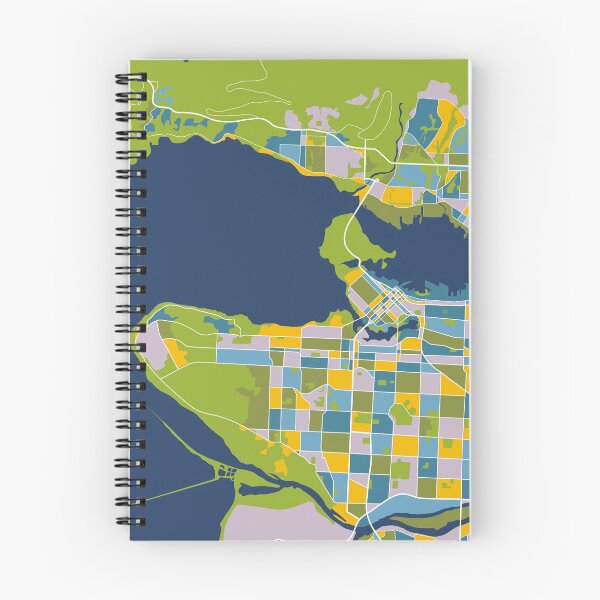 Item preview, Vancouver City Map designed and sold by kbracey-meraki.