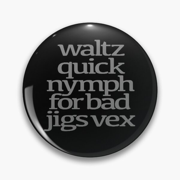 Item preview, Pangram #3 v.5 designed and sold by x1brett.