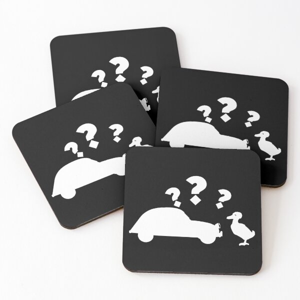 Item preview, Funny duck 2CV confusion illustration designed and sold by 2CV-Oldtimers.