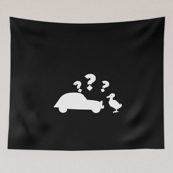 Item preview, Funny duck 2CV confusion illustration designed and sold by 2CV-Oldtimers.