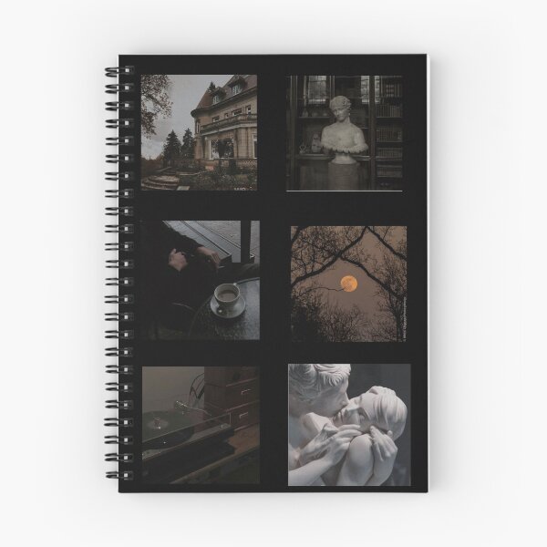Item preview, Dark Academia - Collage - Darkacademia - Wine, Books, and Moon designed and sold by Asher-and-Asher.