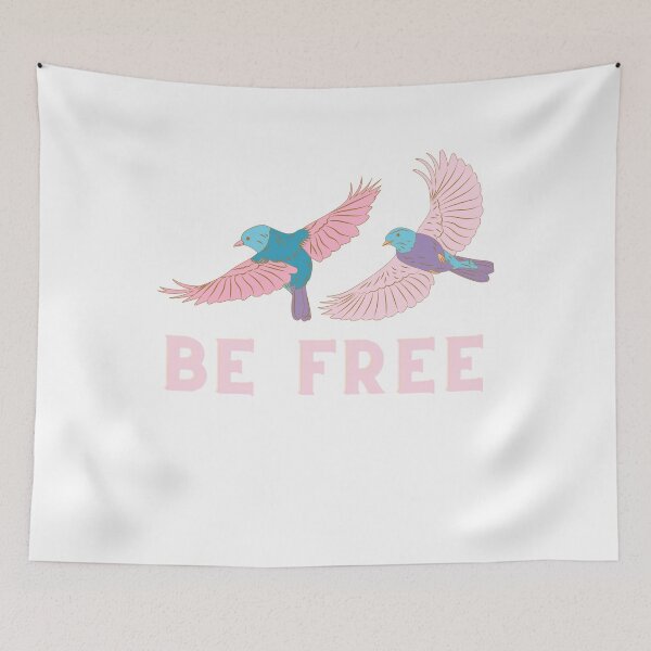 Item preview, Be Free Little Birds designed and sold by spoeg.