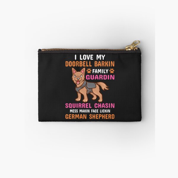 Aperçu de l'œuvre I Love My Doorbell Barkin 'German Shepherd créée et vendue par GSDWorld.