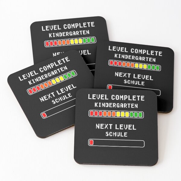 Item preview, Level complete kindergarten gaming school designed and sold by Shirt-Designs.