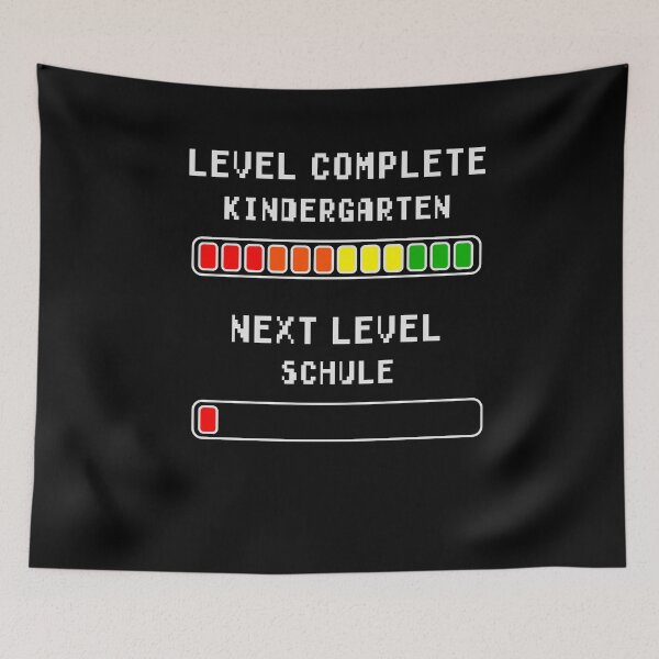 Item preview, Level complete kindergarten gaming school designed and sold by Shirt-Designs.