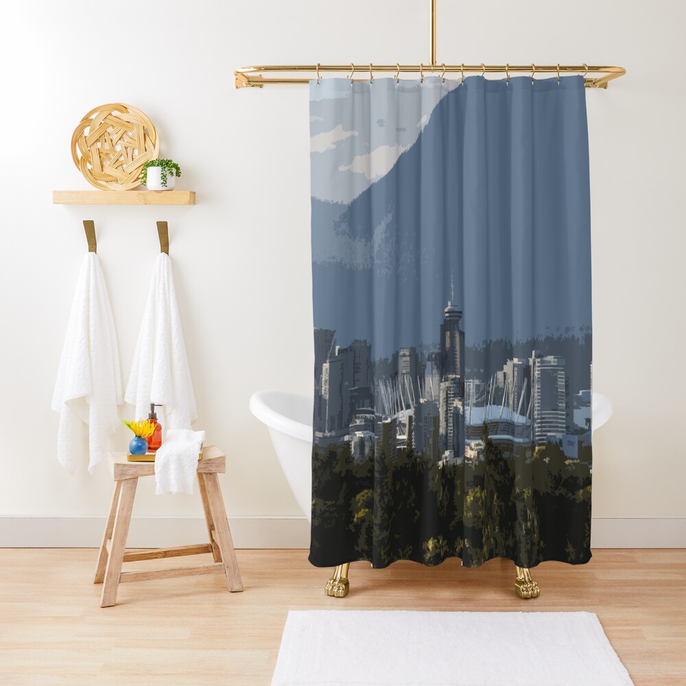 "Vancouver British Columbia" Shower Curtain for Sale by HomeSpirit