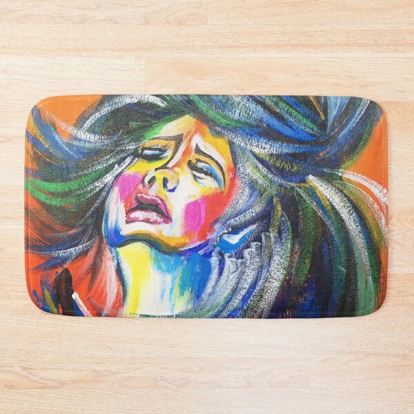 Item preview, Girl Hair Flipping the Stress Away Meditation Mental Wellness designed and sold by AmandaAngela.