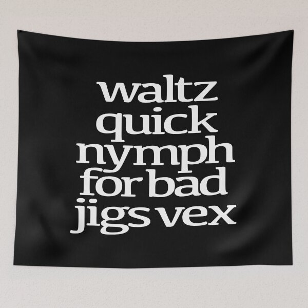 Item preview, Pangram #3 v.6 designed and sold by x1brett.