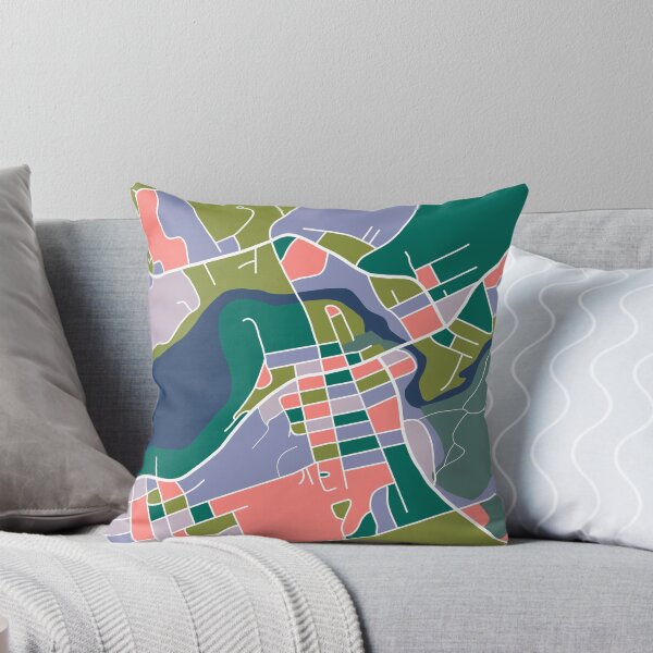 Item preview, Huntsville City Map designed and sold by kbracey-meraki.