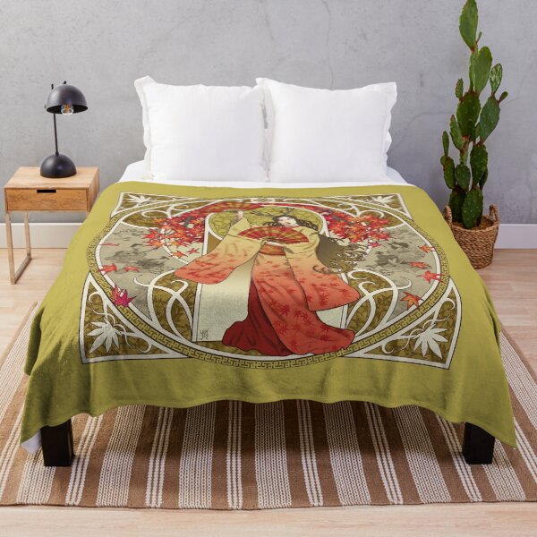 Item preview, Momiji - Maple Leaves Yokai designed and sold by YunerArt.