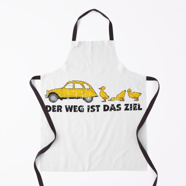 Item preview, Retro 2CV duck - the journey is the goal saying designed and sold by 2CV-Oldtimers.