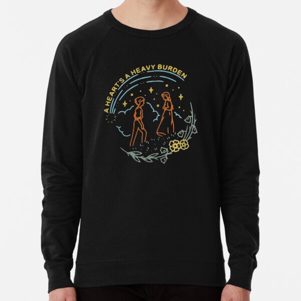EIN HERZT EINE SCHWERE BELASTUNG Leichter Pullover