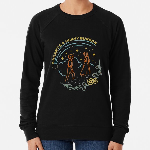 EIN HERZT EINE SCHWERE BELASTUNG Leichter Pullover
