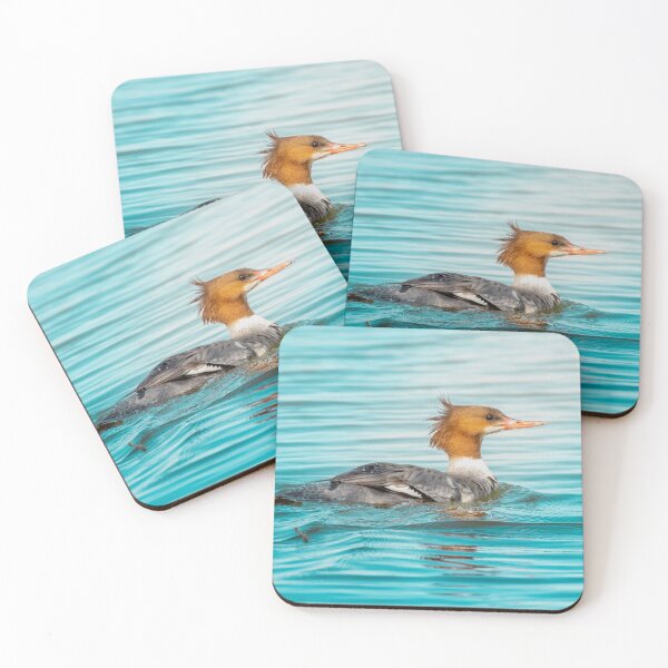 Item preview, Merganser On A Moring Swim designed and sold by BowToe.