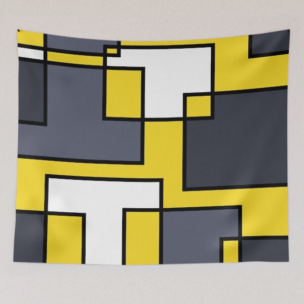 Item preview, Mondrian style designed and sold by ElseWorldDesign.
