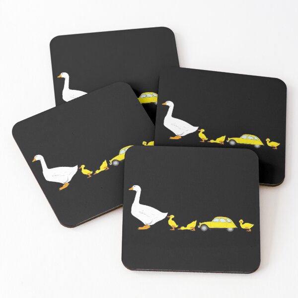 Item preview, Funny 2cv Döschwo duck family designed and sold by 2CV-Oldtimers.
