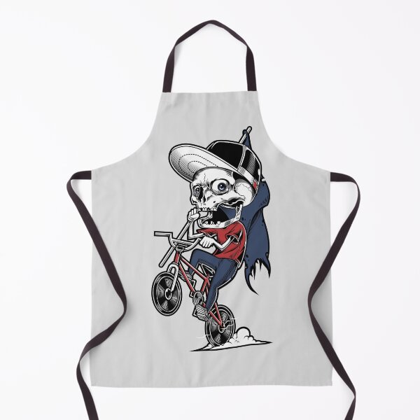 Item preview, Skull Riding BMX Bike Skeleton Bicycle Mountain Biker designed and sold by grinta2021.
