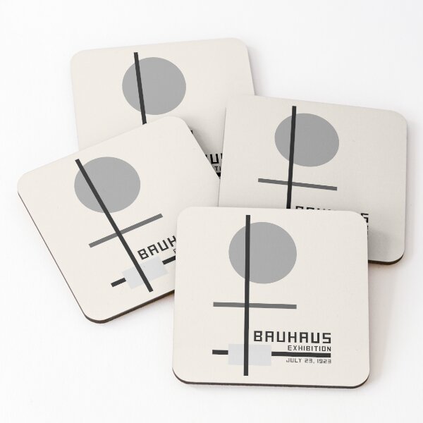 Item preview, Bauhaus Exhibition, Bauhaus Wall Art gray, Bauhaus Exhibition Print designed and sold by re-make-.
