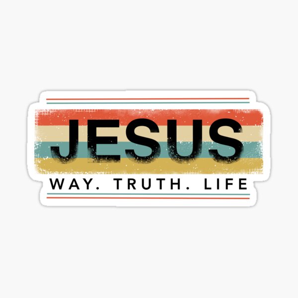 Item preview, Jesus - Way, Truth, Life designed and sold by OlgaInArt.
