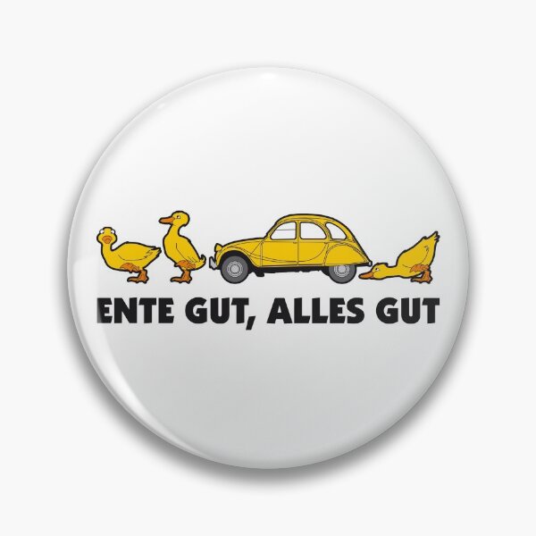 Item preview, Retro 2cv duck good all good! Döschwo humor designed and sold by 2CV-Oldtimers.