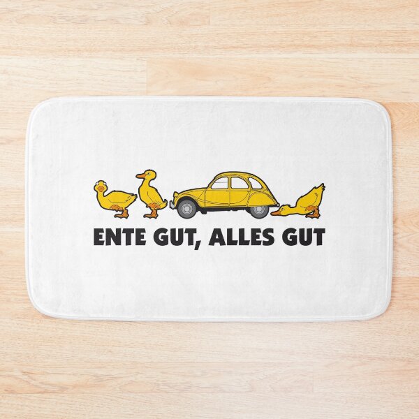 Item preview, Retro 2cv duck good all good! Döschwo humor designed and sold by 2CV-Oldtimers.