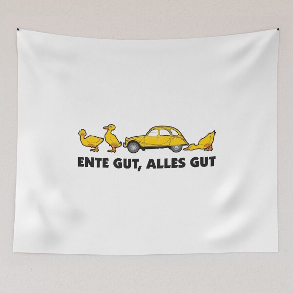 Item preview, Retro 2cv duck good all good! Döschwo humor designed and sold by 2CV-Oldtimers.