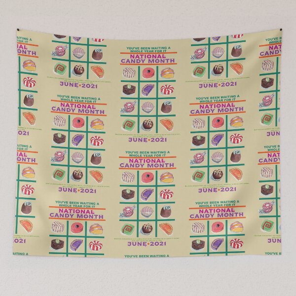 Item preview, Red Letter Days - National Candy Month - June 2021 designed and sold by Digressions, Diversions, Delusions.
