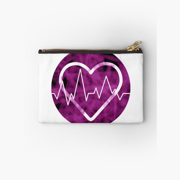 Item preview, Copy of heart beat breathe covid love alive painting stroke highrate simple sticker romance designed and sold by Strokerdesign.