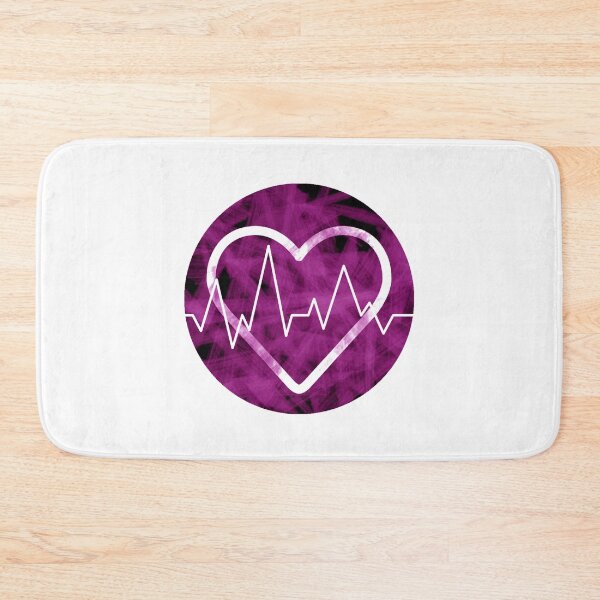 Item preview, Copy of heart beat breathe covid love alive painting stroke highrate simple sticker romance designed and sold by Strokerdesign.