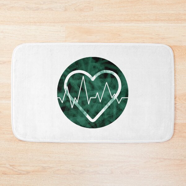 Item preview, Copy of heart beat breathe covid love alive painting stroke highrate simple sticker romance designed and sold by Strokerdesign.