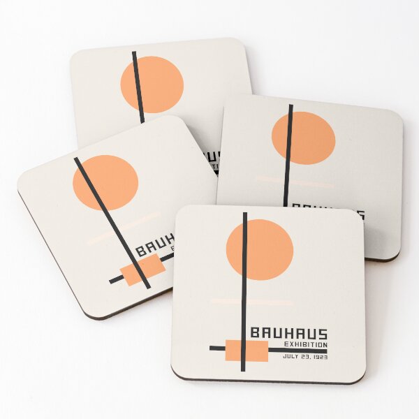 Item preview, Bauhaus Exhibition, Bauhaus Wall Art orange, Bauhaus Exhibition Print designed and sold by re-make-.