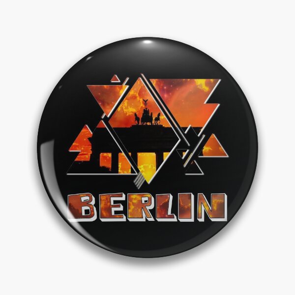 Item preview, Berlin Germany Brandenburg Gate Skyline designed and sold by BullDesignsShop.