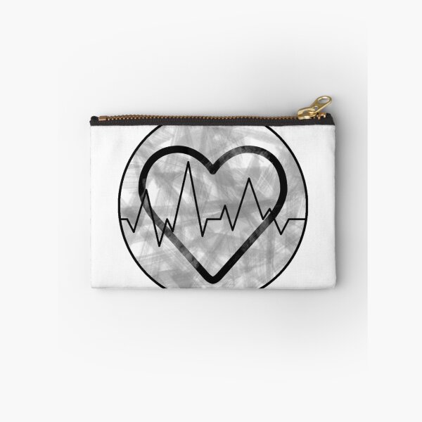 Item preview, Copy of Copy of heart beat breathe covid love alive painting stroke highrate simple sticker romance designed and sold by Strokerdesign.