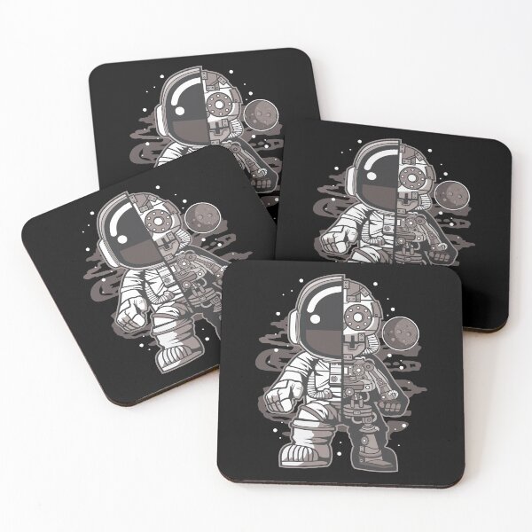 Item preview, Astronaut Half Robot - Funny Outer Space Lovers designed and sold by Desteroids.