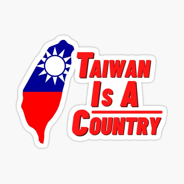 Taiwan is not China- Free Taiwan Sticker