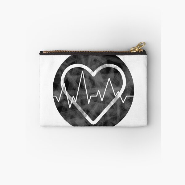 Item preview, Copy of Copy of Copy of heart beat breathe covid love alive painting stroke highrate simple sticker romance designed and sold by Strokerdesign.