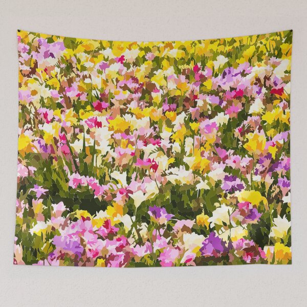 Item preview, Freesias Multicolored in Bloom designed and sold by GraceCreation.