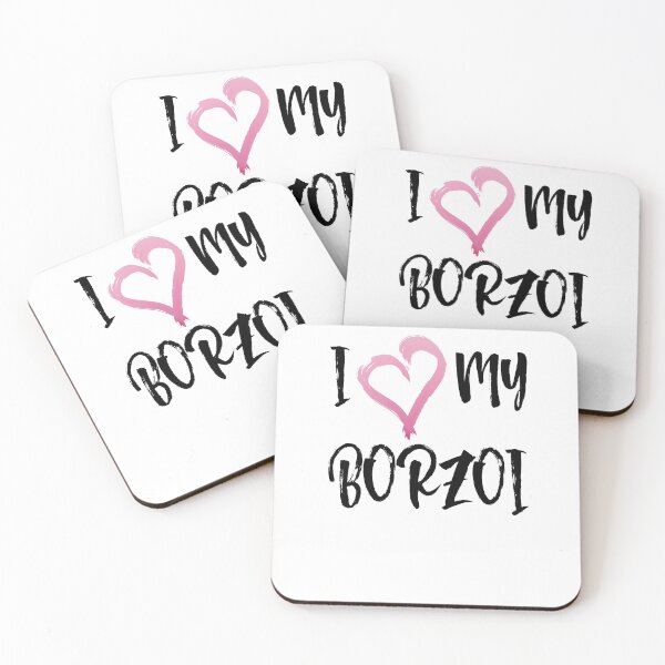 Item preview, I Heart My Borzoi! Especially for Borzoi Dog Lovers! designed and sold by rs-designs.