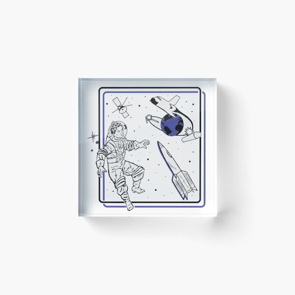 Item preview, RETRO SPACE designed and sold by Sahil Belurkar.