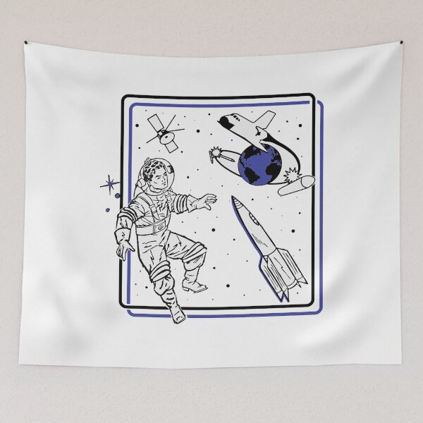 Item preview, RETRO SPACE designed and sold by Sahil Belurkar.