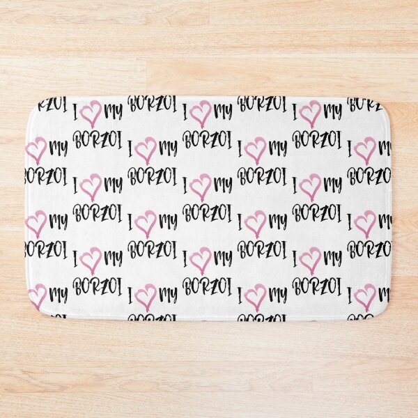 Item preview, I Heart My Borzoi! Especially for Borzoi Dog Lovers! designed and sold by rs-designs.