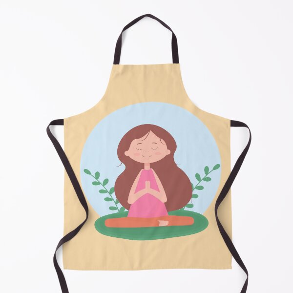 Item preview, Meditation girl. Keep calm concept. designed and sold by KsuWonder.