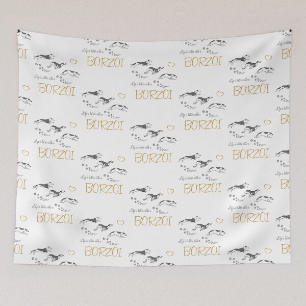 Item preview, Life is Better with a Borzoi! Especially for Borzoi Dog Lovers! designed and sold by rs-designs.