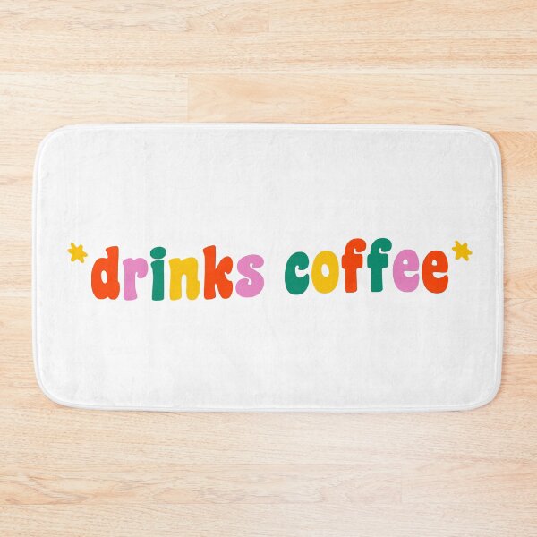 Item preview, drinks coffee designed and sold by thetypo.
