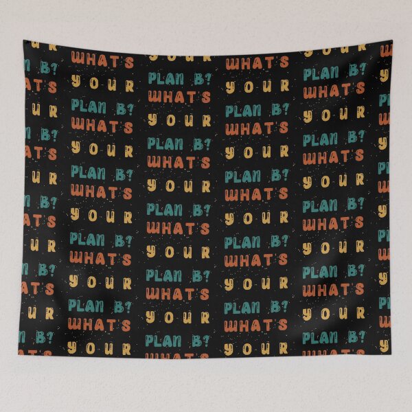 Item preview, What's Your Plan B? designed and sold by heartfeltarts93.