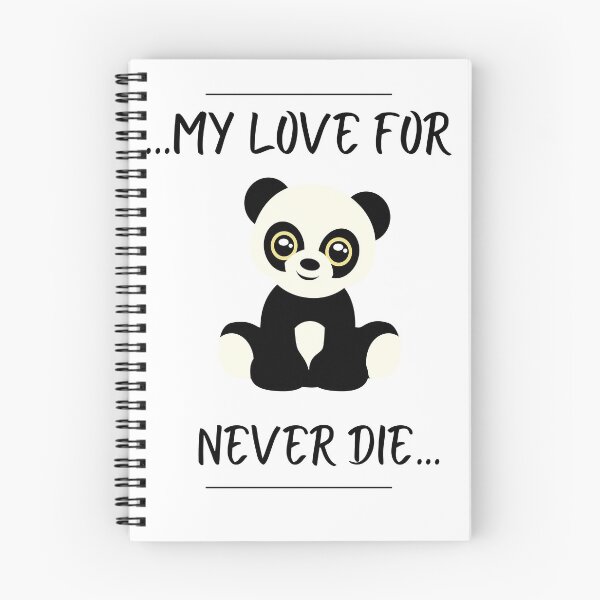 Item preview, My love for panda never die designed and sold by REEBORN.