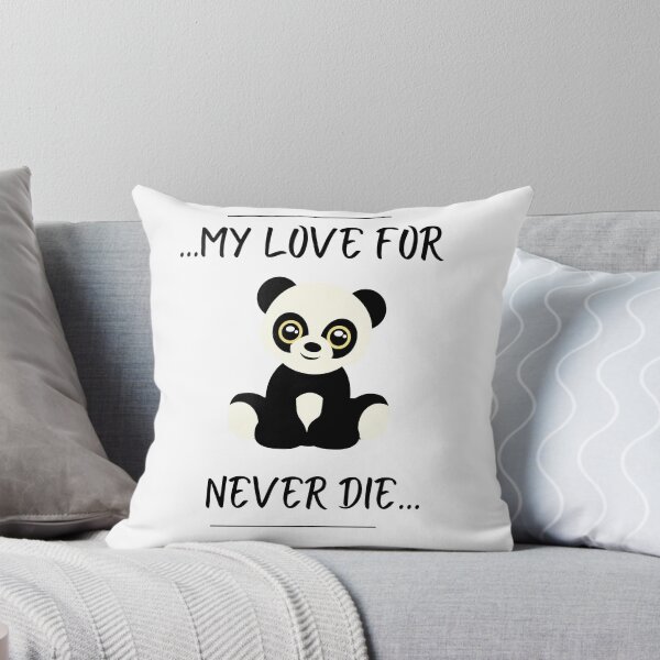 Item preview, My love for panda never die designed and sold by REEBORN.